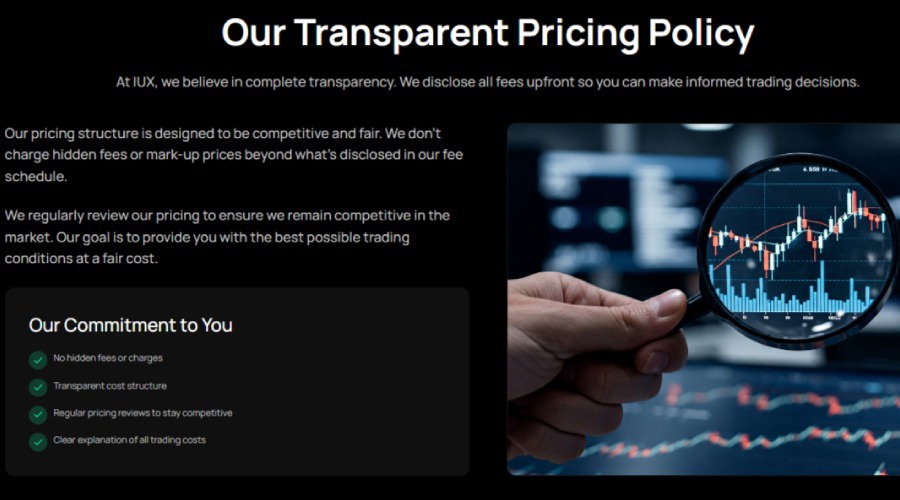 IUX Pricing Policy